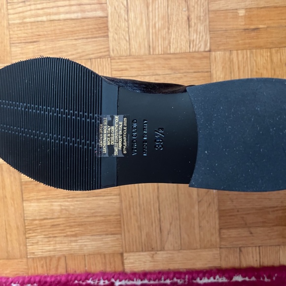 New Italian leather black croc print boots - Picture 4 of 4